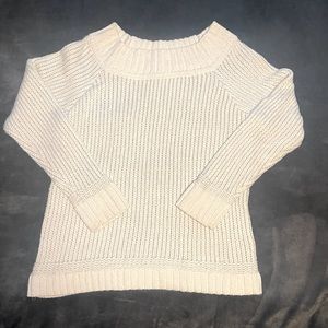 White and Silver Sweater